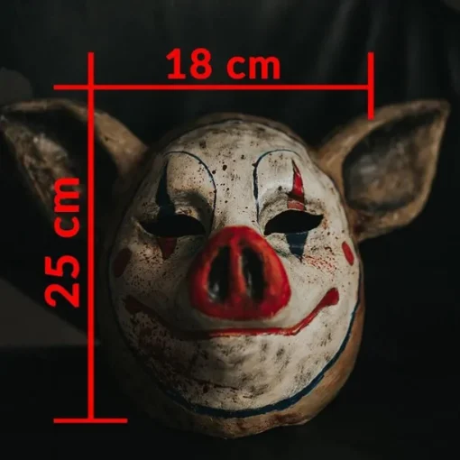 Scary Pig Halloween Mask Halloween Props Saw Funny Scary Costume Adults' Men's Women's Halloween Carnival Mardi Gras Easy Halloween Costumes Dress Up