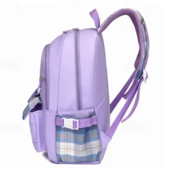 School Backpack Bookbag Multicolor for Student Girls Women Water Resistant Wear-Resistant Large Capacity Polyester Oxford Cloth School Bag Back Pack Satchel 12*5.9*17 inch, Back to School Gift