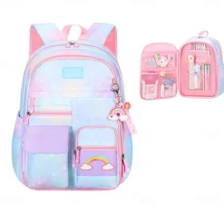 School Backpack Cartoon Backpack for Student Girls Breathable Large Capacity Kids Backpacks Back to School Gift