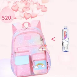 School Backpack Cartoon Backpack for Student Girls Breathable Large Capacity Kids Backpacks Back to School Gift