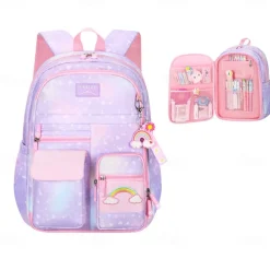 School Backpack Cartoon Backpack for Student Girls Breathable Large Capacity Kids Backpacks Back to School Gift