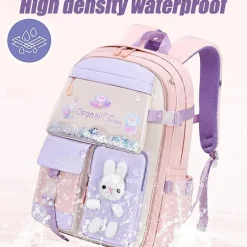 School Backpacks Cartoon Kids Backpacks Backpack for Girls Large Capacity Multi-function Back to School Gifts