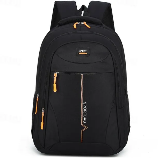 Schoolbag Solid Color for Student Boys Girls Multi-function Wear-Resistant Large Capacity Nylon School Bag Back Pack Satchel 22.06 inch, Back to School Gift