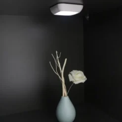 Schranklicht Mit Quadratische Bewegungsmelder Nachtlichter, Batteriebetriebene PIR-Induktionsleuchte für Schrank, Magnetische Beleuchtung für Treppen, Küche und Schlafzimmer (1 Stück)