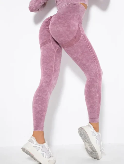 Seamless Scrunch Butt Lifting Workout Leggings for Women Booty High Waisted Yoga Compression Gym Fitess Squat-proof