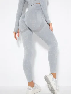 Seamless Scrunch Butt Lifting Workout Leggings for Women Booty High Waisted Yoga Compression Gym Fitess Squat-proof