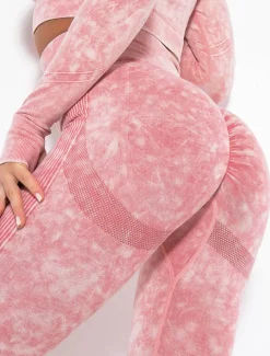 Seamless Scrunch Butt Lifting Workout Leggings for Women Booty High Waisted Yoga Compression Gym Fitess Squat-proof