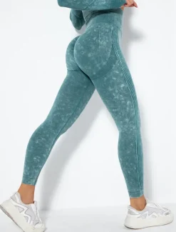 Seamless Scrunch Butt Lifting Workout Leggings for Women Booty High Waisted Yoga Compression Gym Fitess Squat-proof