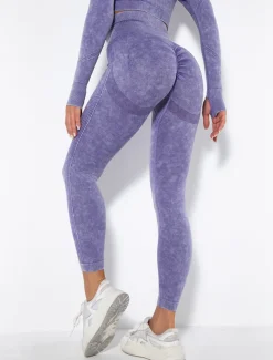 Seamless Scrunch Butt Lifting Workout Leggings for Women Booty High Waisted Yoga Compression Gym Fitess Squat-proof