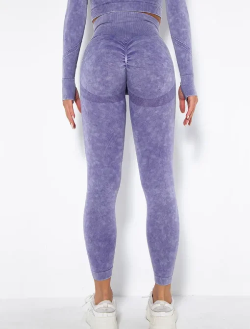 Seamless Scrunch Butt Lifting Workout Leggings for Women Booty High Waisted Yoga Compression Gym Fitess Squat-proof