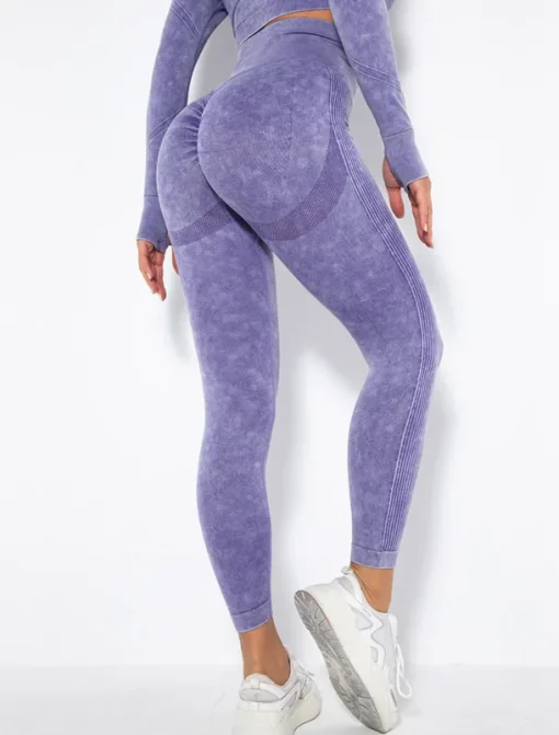 Seamless Scrunch Butt Lifting Workout Leggings for Women Booty High Waisted Yoga Compression Gym Fitess Squat-proof