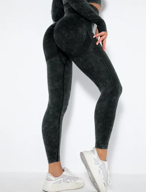 Seamless Scrunch Butt Lifting Workout Leggings for Women Booty High Waisted Yoga Compression Gym Fitess Squat-proof