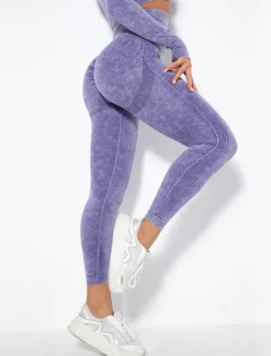 Seamless Scrunch Butt Lifting Workout Leggings for Women Booty High Waisted Yoga Compression Gym Fitess Squat-proof