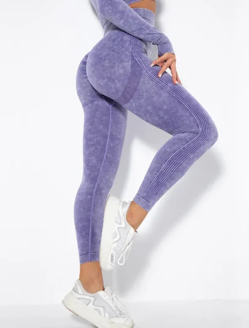 Seamless Scrunch Butt Lifting Workout Leggings for Women Booty High Waisted Yoga Compression Gym Fitess Squat-proof