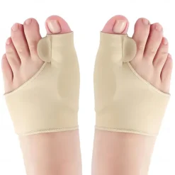 Sebs Foot Protector Foot Care Hallux Valgus Corrector High Elastic Day and Night Toe Splitter Foot Cover with Silicone