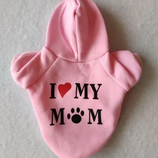 Security Dog Hoodies Dog Clothes Apparel Winter Sweatshirt Warm Sweater Cotton Jacket Coat Hoodie for Small Dog Medium Large Dog Cat (Black, 3XL)