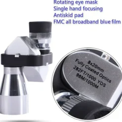 Seiko Manufacturing Mini HD Single Telescope With Portable Storage Bag High-power High-definition Low-light Night Vision Pocket Telescope