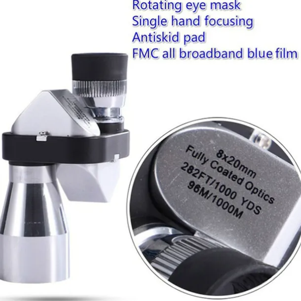 Seiko Manufacturing Mini HD Single Telescope With Portable Storage Bag High-power High-definition Low-light Night Vision Pocket Telescope