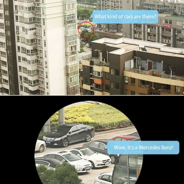 Seiko Manufacturing Mini HD Single Telescope With Portable Storage Bag High-power High-definition Low-light Night Vision Pocket Telescope