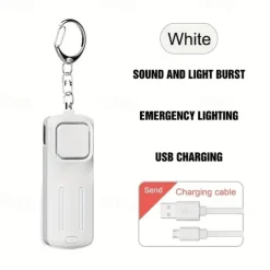 Self Defense Alarm 130dB Anti-wolf Women Security Protect AlertPersonal Safety Keychain Scream Loud Emergency Alarm
