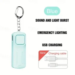 Self Defense Alarm 130dB Anti-wolf Women Security Protect AlertPersonal Safety Keychain Scream Loud Emergency Alarm