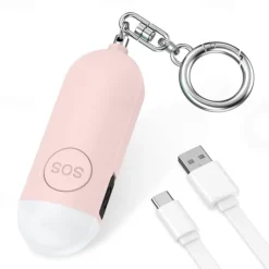 Self Defense Women Alarm 130dB Girl Security Protect Alert Personal Safety Scream Loud Keychain Emergency Alarm