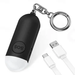 Self Defense Women Alarm 130dB Girl Security Protect Alert Personal Safety Scream Loud Keychain Emergency Alarm