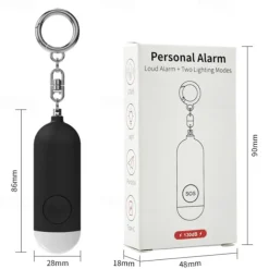 Self Defense Women Alarm 130dB Girl Security Protect Alert Personal Safety Scream Loud Keychain Emergency Alarm