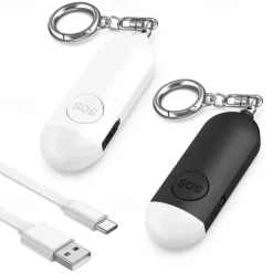 Self Defense Women Alarm 130dB Girl Security Protect Alert Personal Safety Scream Loud Keychain Emergency Alarm