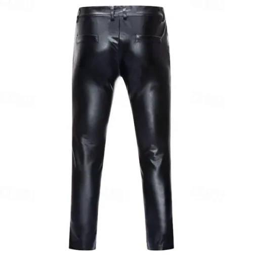 Set with Shiny Metallic Straight Leg Pants 2 PCS Disco Outfits 1980s Men's Sequins Cosplay Costume Masquerade Party Evening Club Performance