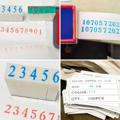 2Sets Detachable Number Letter Stamp Alphabet A-Z Combination Set Numeral 0-9 for Card Tag Scrapbook Craft Making Teaching