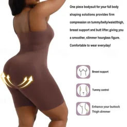 Shapewear for Women Tummy Control Full Bust Body Shaper Bodysuit Butt Lifter Thigh Slimmer