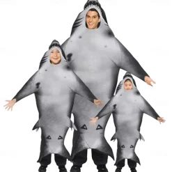 Shark Starfish Halloween Cosplay Costume Funny Costumes Carnival Costume Cosplay Kid's Adults' Men's Women's Boys' Carnival Masquerade Mardi Gras Performance Party Halloween Easy Halloween Costumes