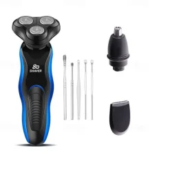 Shaver Grooming Kit Washable Electric Shaver Beard Trimmer Electric Razor For Men Rechargeable Shaving Machine Accessories with Ear Cleaner