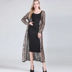 Shawl & Wrap Women's Wrap Elegant Bridal Long Sleeve Tulle Wedding Wraps With Split Joint For Wedding Summer