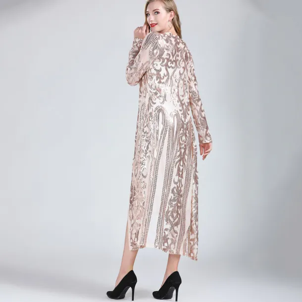 Shawl & Wrap Women's Wrap Elegant Bridal Long Sleeve Tulle Wedding Wraps With Split Joint For Wedding Summer