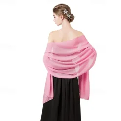 Shawl Wraps for Women Wedding Evening Chiffon Soft Shawls for Wedding Guest Bridal Scarf