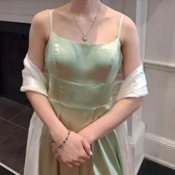 Shawls and Wraps for Evening Dresses Satin Women Long Scarf Wedding Guest Shawl