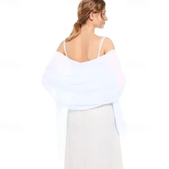 Shawls and Wraps Soft Chiffon Scarve Scarf For Evening Party Dresses Wedding Stole