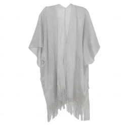 Shawls Women's Wrap Elegant Sparkle & Shine Sleeveless Polyester Wedding Wraps With Pure Color For Party Spring & Summer