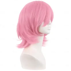 Short Cosplay Wolf Tail Synthetic Side Bangs Party Wig Halloween Cosplay Party Wigs