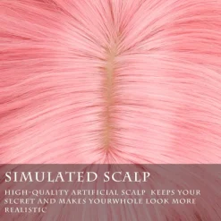 Short Wigs with Bangs Short Wigs for Women Synthetic Wavy Wig Shoulder Length Halloween Cosplay Party Wigs