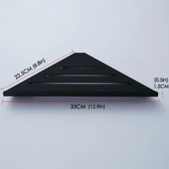 Shower Caddy Multifunction Bathroom Triangle Shelf Wall Mounted Stainless Steel 1 Pack Corner Storage Shelf for Bathroom Toilet and Kitchen