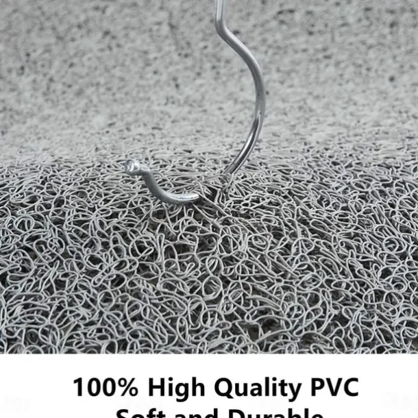 Shower Mat for Inside Shower, Loofah Bath Mat Non Slip Anti Mould Antibacterial Soft PVC Bathtub Mat for Bathroom Wet Shower Areas