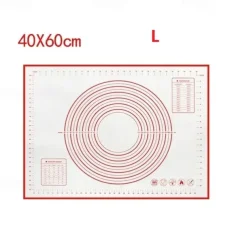 Silicone Baking Mat Pastry Rolling Kneading Pad Kitchen Crepes Pizza Dough Non-stick Pan Pastry mat