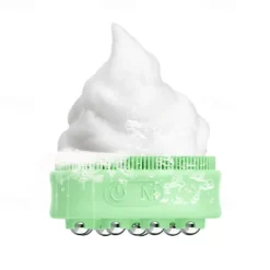 Silicone cleaning ball massage high frequency vibration electric facial cleanser