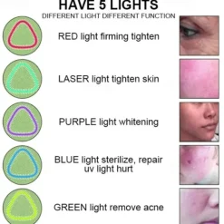 Silicone cleaning ball massage high frequency vibration electric facial cleanser