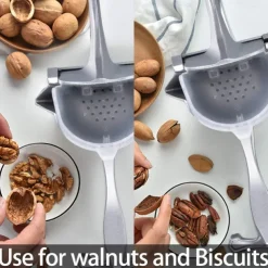 Silver Metal Manual Juicer Fruit Squeezer Juice Lemon Orange Press Household Multifunctional Kitchen Drinkware Supplies