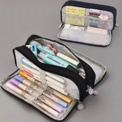 Simple Large Capacity Pencil Case Pencil Case Multi-functional Pencil Case for Middle School Students and High School Students