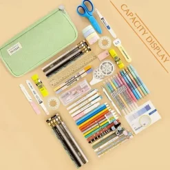 Simple Large Capacity Pencil Case Pencil Case Multi-functional Pencil Case for Middle School Students and High School Students